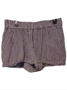 × A New day Black and White Striped Shorts Women's Size Large